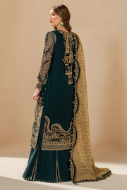 Jazmin Wedding Formal Embroidered Chiffon Unstitched 3Pc Suit WF'25-06