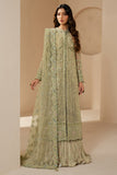 Jazmin Wedding Formal Embroidered Chiffon Unstitched 3Pc Suit WF'25-07
