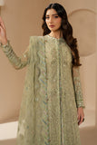 Jazmin Wedding Formal Embroidered Chiffon Unstitched 3Pc Suit WF'25-07