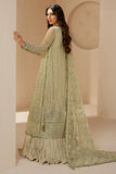 Jazmin Wedding Formal Embroidered Chiffon Unstitched 3Pc Suit WF'25-07