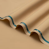 Millennium by Dynasty Fabrics Men's Unstitched Wash & Wear Suit - Wheat