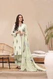 Feathers Premium Printed Lawn Unstitched 3Pc Suit WHITE BOUQUET-FT242