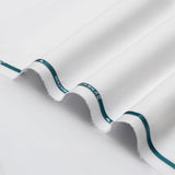 Millennium by Dynasty Fabrics Men's Unstitched Wash & Wear Suit - White