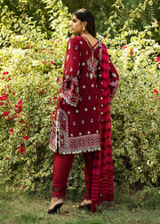 Sadaf Fawad Khan Siraa Embroidered Lawn Unstitched 3Pc Suit D05-B WISTERIA
