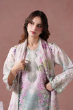 Neeshay Summer Diary Embroidered Lawn Unstitched 3Pc Suit - WISTERIA WHISPER