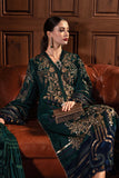 Maria.B Winter Luxe Embroidered Velvet Unstitched 3Pc Suit D-02