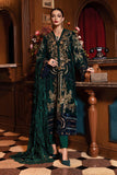 Maria.B Winter Luxe Embroidered Velvet Unstitched 3Pc Suit D-02