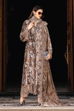 Maria.B Winter Luxe Embroidered Velvet Unstitched 3Pc Suit D-03