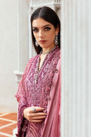 Maria.B Winter Luxe Embroidered Organza Unstitched 3Pc Suit D-04