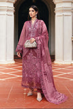 Maria.B Winter Luxe Embroidered Organza Unstitched 3Pc Suit D-04