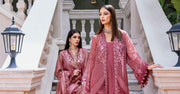 Maria.B Winter Luxe Embroidered Organza Unstitched 3Pc Suit D-04