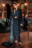 Maria.B Winter Luxe Embroidered Velvet Unstitched 3Pc Suit D-10