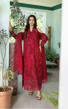 Asifa & Nabeel Plush Embroidered Wool Unstitched 3Pc Suit WLXU-04 Velvet Aria