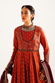 Zara Shahjahan Winter Unstitched Embroidered Twill 3Pc Suit WS23-D4