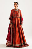 Zara Shahjahan Winter Unstitched Embroidered Twill 3Pc Suit WS23-D4