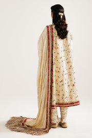 Zara Shahjahan Winter Unstitched Embroidered Twill 3Pc Suit WS23-D5