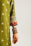 Zara Shahjahan Winter Unstitched Embroidered Khaddar 3Pc Suit WS23-D6