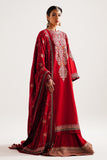Zara Shahjahan Winter Unstitched Embroidered Twill 3Pc Suit WS23-D8
