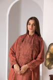 Sobia Nazir Embroidered Khaddar Unstitched 3Pc Suit WS24-3B