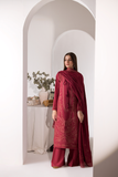 Sobia Nazir Embroidered Khaddar Unstitched 3Pc Suit WS24-6A