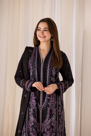 Sobia Nazir Embroidered Khaddar Unstitched 3Pc Suit WS24-6B