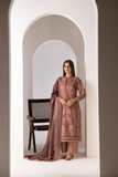 Sobia Nazir Embroidered Khaddar Unstitched 3Pc Suit WS24-7A