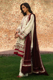 Zara Shahjahan Embroidered Khaddar Unstitched 3Pc Suit D-01 FARIDEH