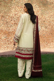 Zara Shahjahan Embroidered Khaddar Unstitched 3Pc Suit D-01 FARIDEH