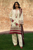 Zara Shahjahan Embroidered Khaddar Unstitched 3Pc Suit D-01 FARIDEH