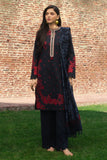 Zara Shahjahan Embroidered Khaddar Unstitched 3Pc Suit D-02 DARYA