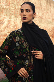 Zara Shahjahan Embroidered Khaddar Unstitched 3Pc Suit D-04 LALEH
