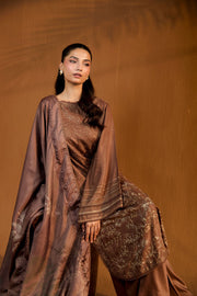 Sobia Nazir Embroidered Herringbone Unstitched 3Pc Suit WS25-1B