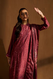 Sobia Nazir Embroidered Herringbone Unstitched 3Pc Suit WS25-3B