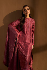 Sobia Nazir Embroidered Herringbone Unstitched 3Pc Suit WS25-3B