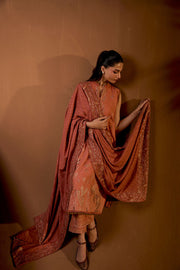 Sobia Nazir Embroidered Khaddar Unstitched 3Pc Suit WS25-4A