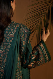 Sobia Nazir Embroidered Khaddar Unstitched 3Pc Suit WS25-4B