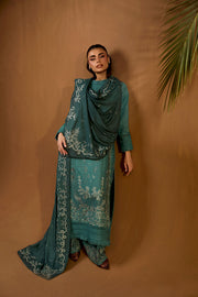 Sobia Nazir Embroidered Khaddar Unstitched 3Pc Suit WS25-5A