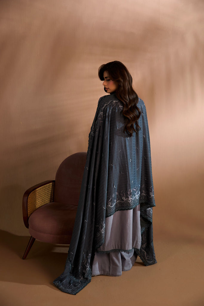 Sobia Nazir Embroidered Khaddar Unstitched 3Pc Suit WS25-5B