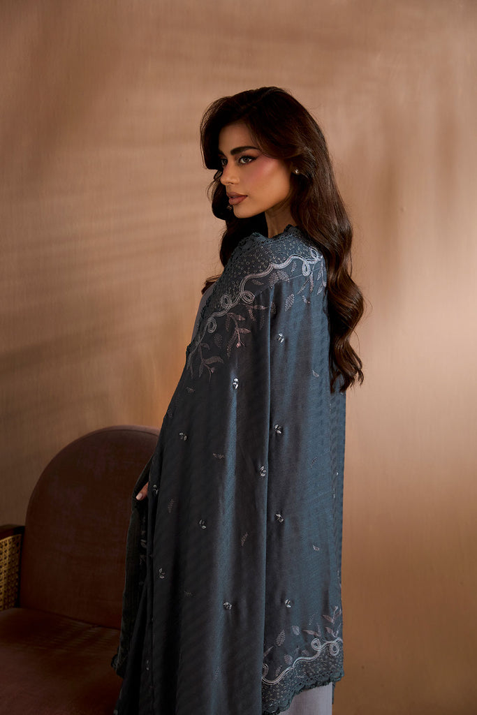 Sobia Nazir Embroidered Khaddar Unstitched 3Pc Suit WS25-5B