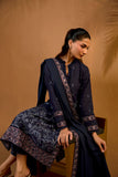 Sobia Nazir Embroidered Khaddar Unstitched 3Pc Suit WS25-7B