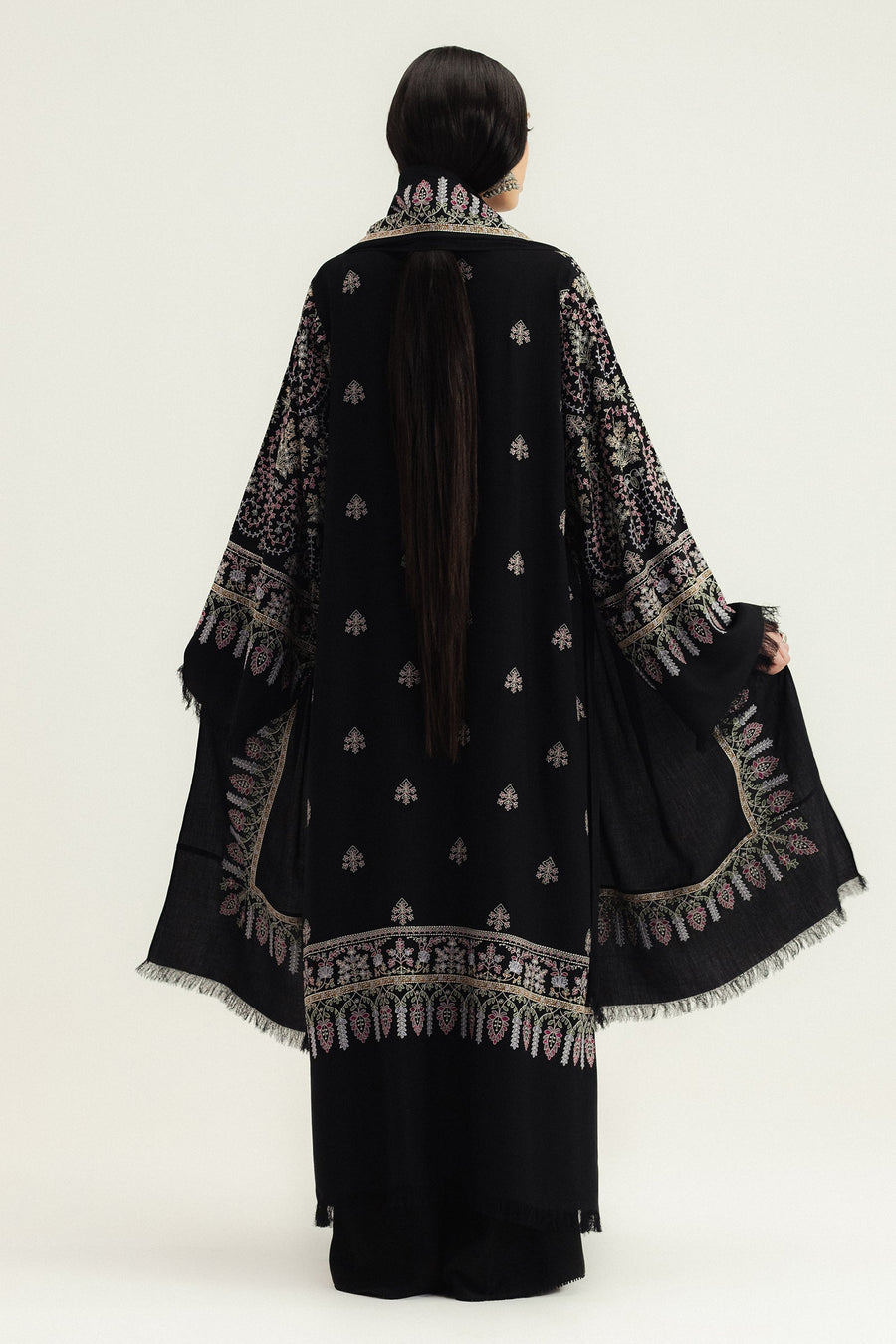 Zara Shahjahan Embroidered Marina Unstitched 3Pc Suit WS25-D2 Shahgul