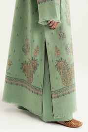 Zara Shahjahan Embroidered Karandi Unstitched 3Pc Suit WS25-D4 Keran