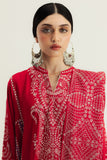 Zara Shahjahan Embroidered Marina Unstitched 3Pc Suit WS25-D5 Laalazar