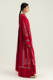 Zara Shahjahan Embroidered Marina Unstitched 3Pc Suit WS25-D5 Laalazar