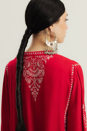 Zara Shahjahan Embroidered Marina Unstitched 3Pc Suit WS25-D5 Laalazar