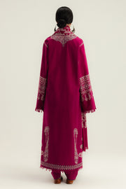 Zara Shahjahan Embroidered Karandi Unstitched 3Pc Suit WS25-D6 Gulmeer