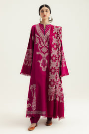 Zara Shahjahan Embroidered Karandi Unstitched 3Pc Suit WS25-D6 Gulmeer