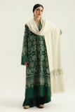Zara Shahjahan Embroidered Marina Unstitched 3Pc Suit WS25-D8 Ruhab