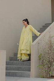 Zellbury Embroidered Chikankari Cotton Unstitched 3Pc Suit WUC24E30707
