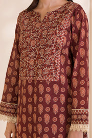 Zellbury Embroidered Cotton Unstitched 2Pc Suit WUC25E20012